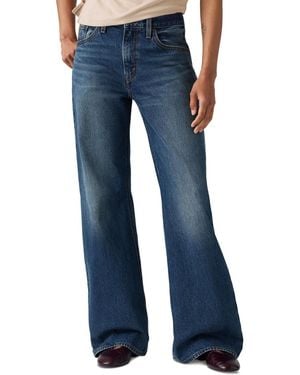 Levi's Premium Mid-rise Loose Bootcut Jeans - Blue