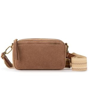 The Sak Cora Convertible Leather Crossbody Bag - Brown