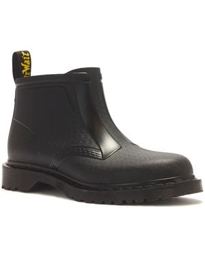 Dr. Martens 101 Rain Round Toe Boots - Black
