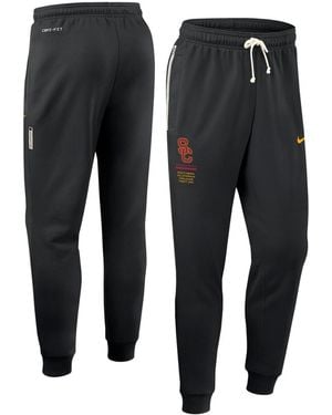 Nike Usc Trojans 2026 Sideline Standard Issue Dri-fit Taper Pants - Black