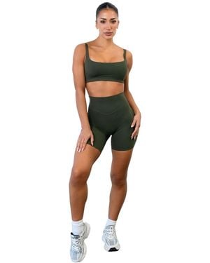 Vitaly Cloud Ii Biker Short High Rise Medium Compression - Gray