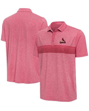 Antigua St. Louis Cardinals Dashing Polo Shirt - Pink