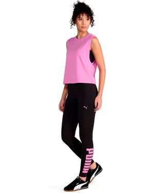 PUMA Athletic Logo Pull-on Tights - Pink