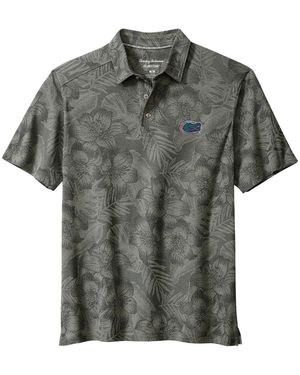 Tommy Bahama Tennessee Volunteers Palm Fresco Hibiscus Islandzone Polo Shirt - Green