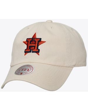 Mitchell & Ness And Houston Astros Off-season 1904 Strapback Adjustable Hat - White