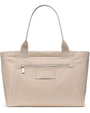 Kate Spade Dash Extra-large Nylon Tote Handbag - Natural