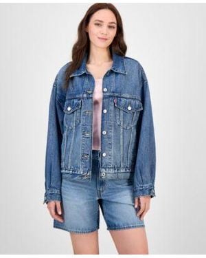 Levi's Levis 90s Cotton Trucker Jacket Xs 4x - Blue