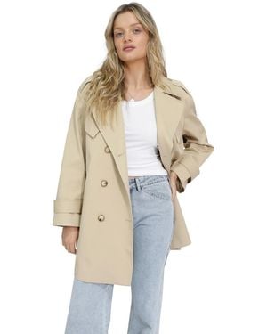 Belle & Bloom Whispers Of Verona Trench Coat - White