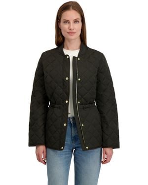 Laundry by Shelli Segal Quilted Coat - Black
