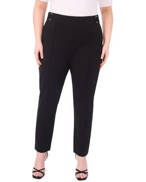Vince Camuto Plus Size Slim-leg Ankle Pants - Black