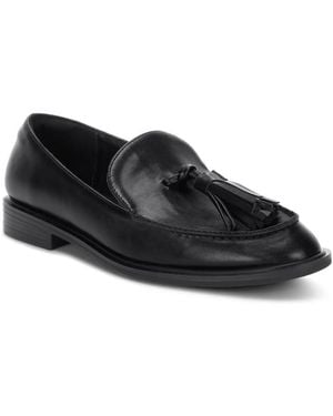 LONDON RAG Atilia Tassel Detail Loafers - Black