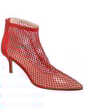 Charles David Afterhours Rhinestone Bootie - Red