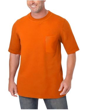 Kingsize Big & Tall The Ultra-light Comfort Tee - Orange