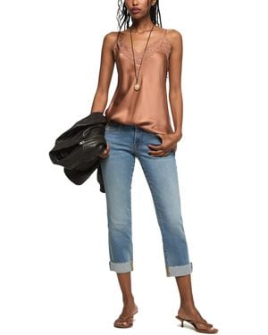 Lucky Brand Sweet Crop Mid-rise Jeans - Blue