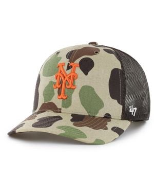'47 New York Mets Duck Trucker Hat - Green