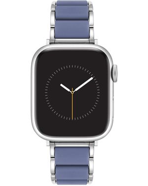 Anne Klein Silicone Fashion Bracelet For Apple Watch - Gray