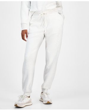 And Now This Petite Ribbed Relaxed Fit sweatpants - White