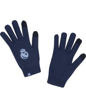 adidas And Real Madrid Player Gloves - Blue