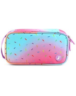 J World Doodle Pencil Case - Pink