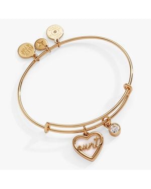 ALEX AND ANI Aunt Mother Of Pearl Bangle - Metallic