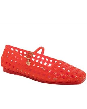Juicy Couture Malaysia Mary Jane Ballet Flats - Red