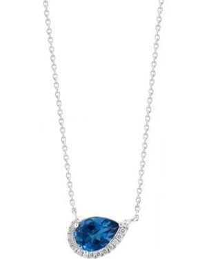 Effy Diamond Pendant Necklace Earrings Ring In 14k White Gold