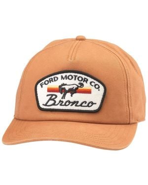 American Needle Bronco Canvas Roscoe Adjustable Hat - White