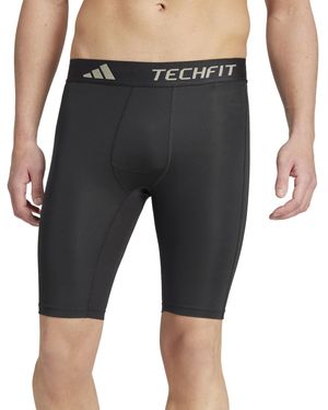adidas Tech-fit Compression Shorts - Black