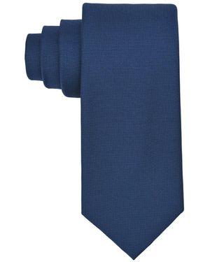 Calvin Klein Stefan Solid Classic Tie - Blue