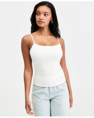 BarIII Second Skin Camisole Tank - White