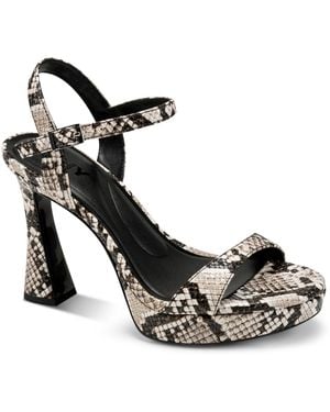 DKNY Cherish Platform Dress Sandals - Black