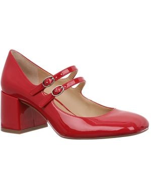 On 34th Tovee Mary Jane Pointed-toe Pumps - Red