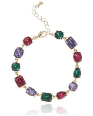 BCBGeneration Multi-stone Gem Bracelet - Metallic