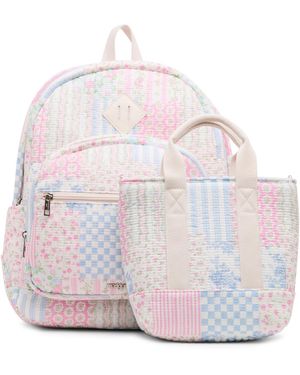 *New* Steve Madden (Madden Girl) Pink Backpack and Lunch Box Set Madden Girl Pink Backpack | TikTok main image 2