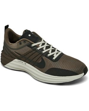 Nike Lunar Roam Casual Sneakers From Finish Line - Black