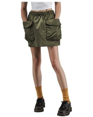 Alpha Industries Flight Nylon Mini Skirt - Green