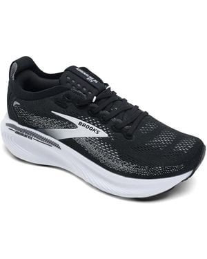Brooks Adrenaline Gts 25 Running Sneakers From Finish Line - Black