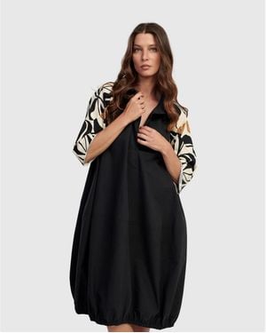 Alembika Ainslie Oversized Dress - Black