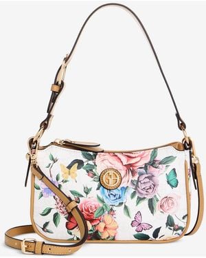 Giani Bernini Colorblock Pebble Crossbody - White