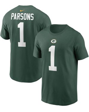 Nike Micah Parsons Bay Packers Name Number T-shirt - Green