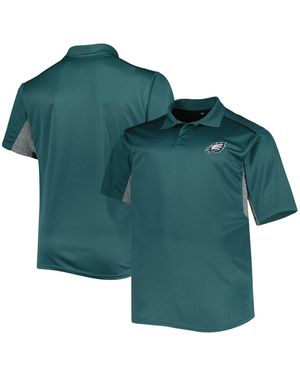 Profile Philadelphia Eagles Big And Tall Team Color Polo Shirt - Green