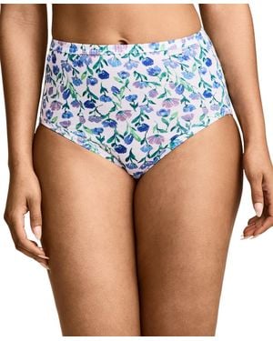 Jockey Elance Brief 3 Pack Underwear 1484 - Blue