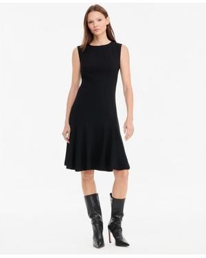 Kobi Halperin Devon Sleeveless Fit & Flare Knee-length Dress - Black