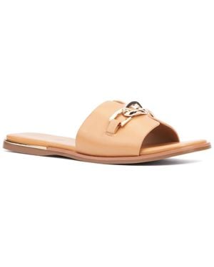 TORGEIS Tabitha Flat Sandal - White