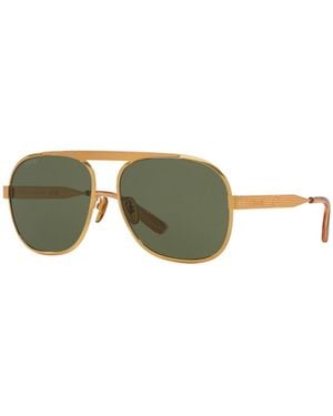 Gucci Pilot Sunglasses - Green