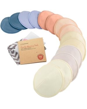 KeaBabies 14pk Organic Nursing Pads - White