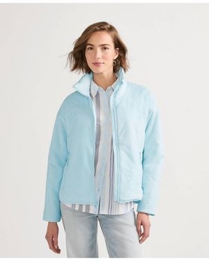 Lands' End Tall Wanderfree Insulated Jacket - Blue