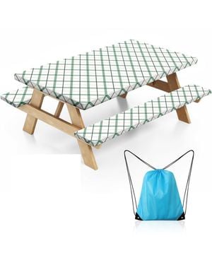 Piscifun 3 Piece Camping Outdoor Set Waterproof Windproof Stretchable - White