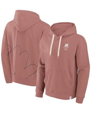 Fanatics Milano Cortina 2026 Winter Olympics Pullover Hoodie - Pink