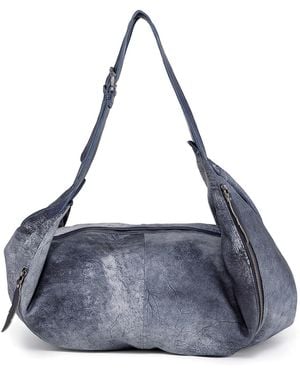 Old Trend Genuine Leather Dorado Hobo Convertible Backpack - Gray